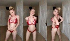 Gross Gore Wife Twitch Red Lingerie Nude Video Leaked on shefanatics.com