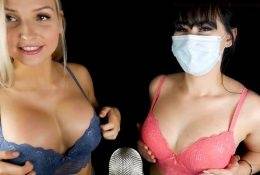 ASMR Network Bra Scratching With Masked ASMR Thothub.live on shefanatics.com