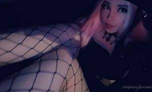 Belle delphine Night Time Outdoors on shefanatics.com