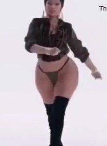 Nicki Minaj Hot fat back walking on shefanatics.com