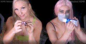 Masked ASMR 26 ASMR Network Butt Plug Massage on shefanatics.com