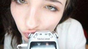 Aftynrose ASMR Tascam Tingles! Breathing, Licking, and lots of Kissing on shefanatics.com