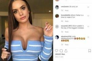 Allison Parker Ice In Her Pussy Nude Porn Premium Snapchat Leaked on shefanatics.com