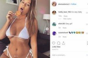 Alexis Adams Anal Dildo Ride Onlyfans Video Leak on shefanatics.com