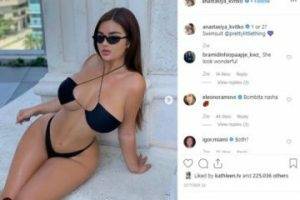 Anastasiya Kvitko Topless Ass Tease on shefanatics.com