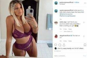 Neybron James Nude Porn Video Leak on shefanatics.com