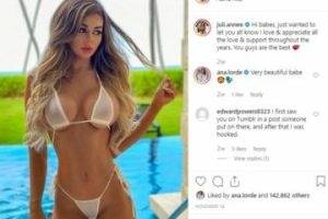 Juli.annee Nude Tease NSFW Video on shefanatics.com