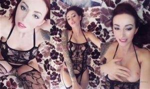 Lera Himera Nude Black Lingerie Patreon Video Leaked on shefanatics.com