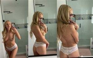 Gwen Gwiz Nude Topless White Panties Porn Video Leaked on shefanatics.com