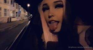 Belle Delphine Night Time Outdoors OnlyFans Video on shefanatics.com