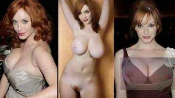 Christina Hendricks Nude And Sextape Leaked on shefanatics.com