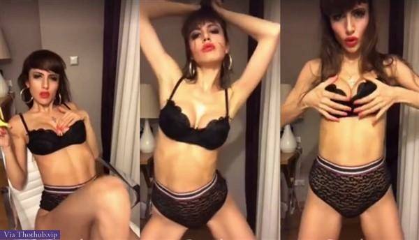ArianaRealTV Nude Lingerie Teasing Video on shefanatics.com