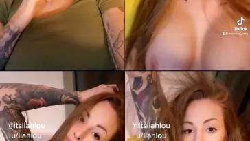 Liahlou nude tiktok video on shefanatics.com