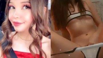 Belle Delphine Nude Oiled Up Porn Video Leaked on shefanatics.com