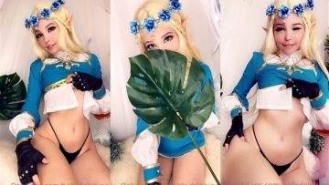 Belle Delphine Leaked Nude Zelda Video on shefanatics.com