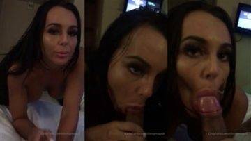 Christina May Nude Blowjob Porn Video Leaked on shefanatics.com