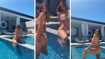 Kylie Jenner Bikini Thong Nude Leaked on shefanatics.com