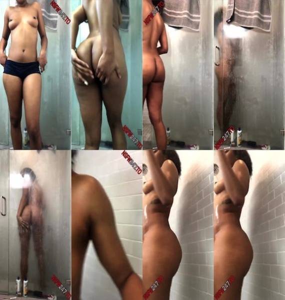 Bahd Bambi - Spreading in the shower on shefanatics.com