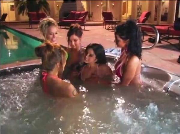 Sunny Leone Pool Orgy on shefanatics.com