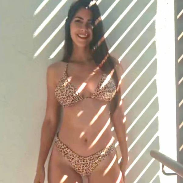 Ari Dugarte Leopard Bikini Tease Patreon Video Leaked - Venezuela on shefanatics.com