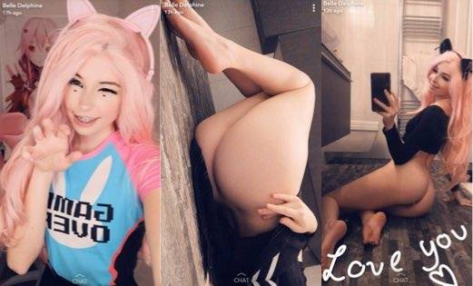 Belle Delphine Nude on shefanatics.com