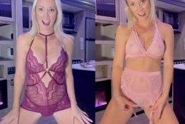 Vicky Stark Nude Skirt Lingerie Try On Video Leaked on shefanatics.com