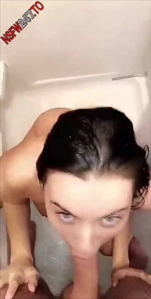 Lana Rhoades shower blowjob & sex show snapchat premium xxx porn videos on shefanatics.com