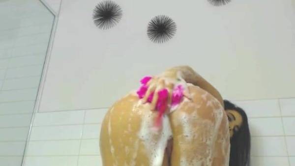 Korina Kova korina takes a soapy milk bath porn videos on shefanatics.com