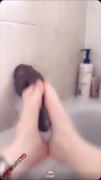 Lucy Loe foot job snapchat premium xxx porn videos on shefanatics.com