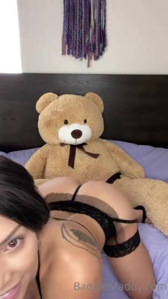 Maddy Belle Nude Teddy Bear Sex OnlyFans Video Leaked on shefanatics.com