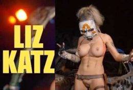 Liz Katz Nude Topless Psycho Cosplay on shefanatics.com
