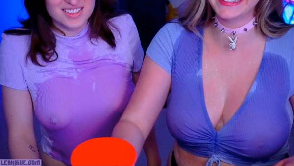 TheNicoleT Wet T-Shirt Livestream Fansly Video Leaked on shefanatics.com