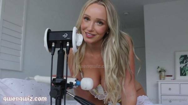 GwenGwiz ASMR DIldo JOI Onlyfans Video Leaked on shefanatics.com