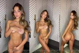Carolina Samani Nude Lingerie Striptease Video Leaked on shefanatics.com