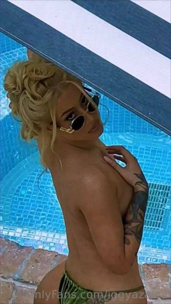 Iggy Azalea Nude See-Through Pool Onlyfans Video Leaked on shefanatics.com