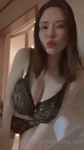 Anri Okita Lingerie Strip Tease Onlyfans Video Leaked - Japan on shefanatics.com