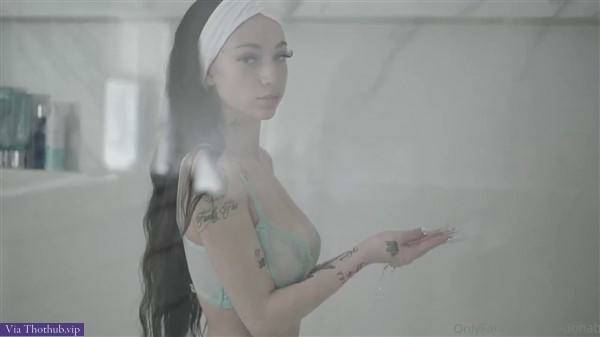 Bhad Bhabie Nude Nips Visible in Shower Video on shefanatics.com