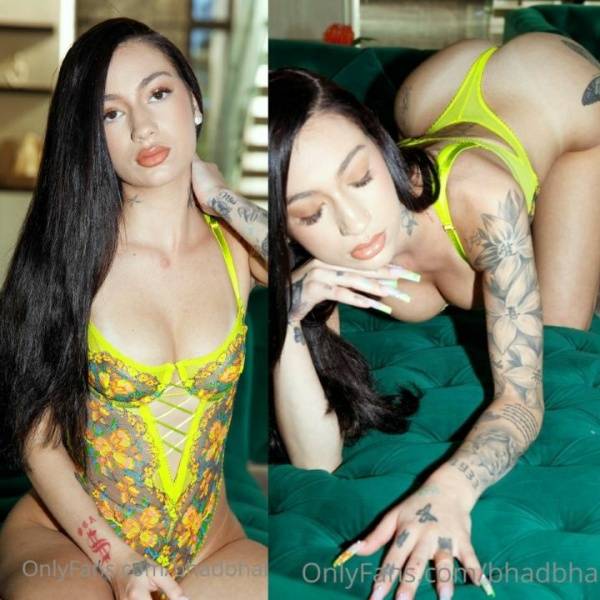 Bhad Bhabie Yellow Outfit Lingerie Onlyfans Set Leaked - Usa on shefanatics.com