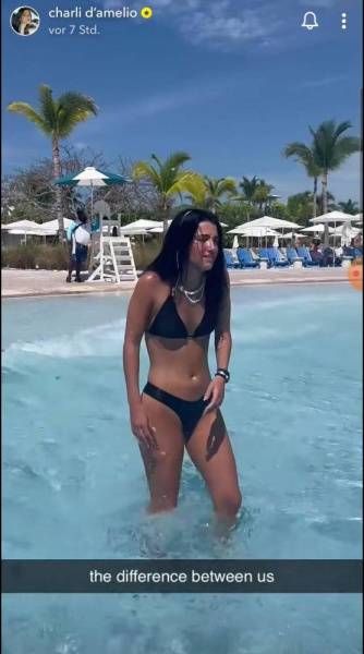 Charli D 19Amelio Bikini Wave Pool Video Leaked - Usa on shefanatics.com