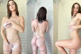 Natalie Roush Nude Soapy Shower Video Leaked on shefanatics.com