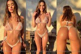 Natalie Roush Golden Hour Sexy Bikini Video Leaked on shefanatics.com