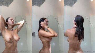 Natalie Roush Nude Morning Shower Video Leaked on shefanatics.com