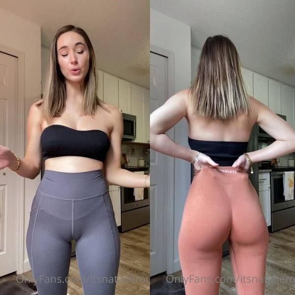 Natalie Roush Leggings Try On Onlyfans Video Leaked on shefanatics.com