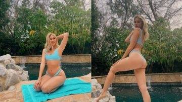 Jordyn Jones By The Pool Hot Photos Leaked on shefanatics.com