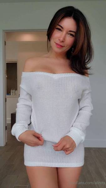 Alinity Nude Nipple See-Through Dress Onlyfans Video Leaked on shefanatics.com