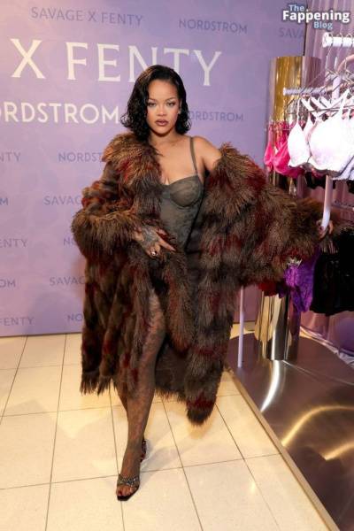 Rihanna Looks Sexy at the Savage x Fenty Launch (10 Photos) on shefanatics.com