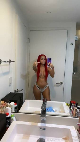 Malu Trevejo Topless Redhead Thong Onlyfans Set Leaked - Usa on shefanatics.com