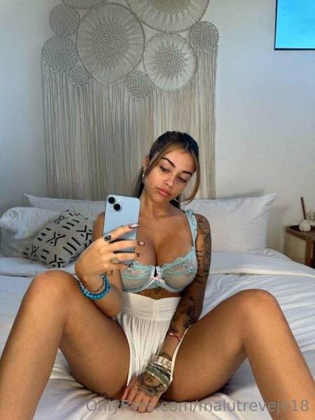 Malu Trevejo Nude Nipples See-Through Lingerie Onlyfans Set Leaked on shefanatics.com