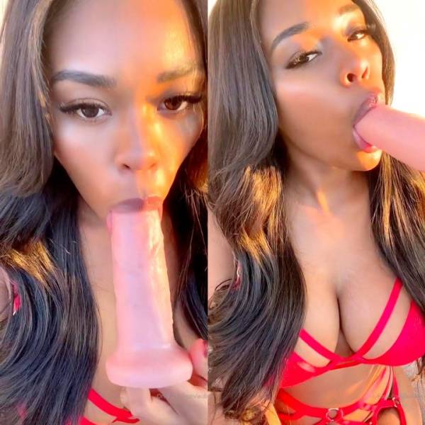 Aubree Rene Dildo Blowjob in Lingerie Onlyfans Video - Usa on shefanatics.com