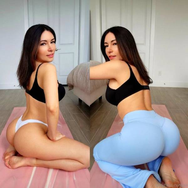 Alinity Yoga Pants Thong Strip Onlyfans Set Leaked on shefanatics.com